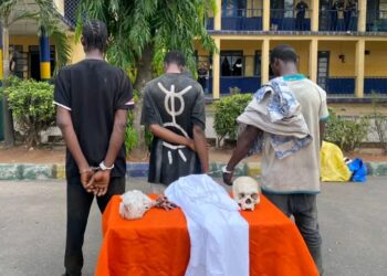 Three Arrested with Human Skull in Imo