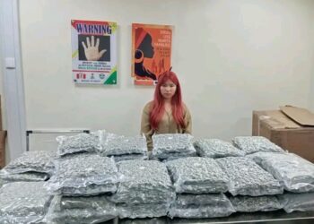 NDLEA Arrests 24-Year-Old Thai Lady with 43 parcels of Canadian Loud at Lagos Airport