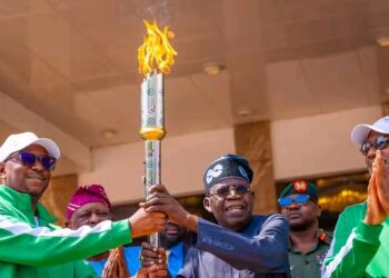 Tinubu Flags Off Unity Torch as Ogun Gears Up for National Sports Festival