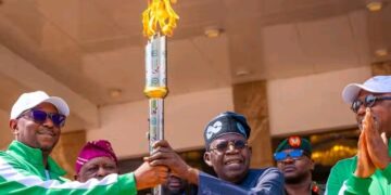Tinubu Flags Off Unity Torch as Ogun Gears Up for National Sports Festival