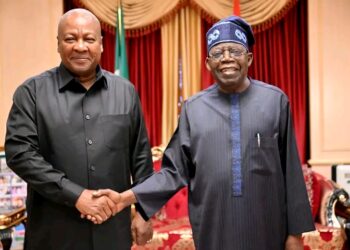 Tinubu, Mahama Meet in Abuja to Strengthen Nigeria-Ghana Ties