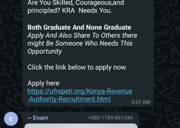 Fact-Check: False Claim About Kenya Revenue Authority (KRA) Job Recruitment