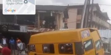 Tragedy in Lagos as Bus Rams Into Pedestrians, Leaves One Dead