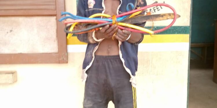 So-Safe Corps Arrests Suspect for Vandalizing Cables at Ogun Gateway Stadium
