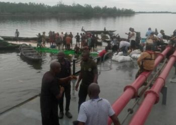Navy Rescues 99 as Boat Collides with Barge in Rivers