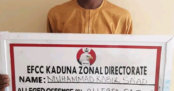 EFCC Nabs Kaduna Content Creator for Spraying, Stepping on Naira