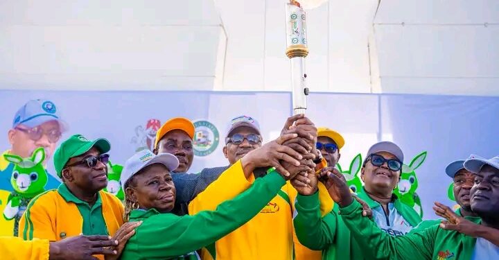 Ogun Ready to Host Gateway Games as Abiodun Receives Torch of Unity