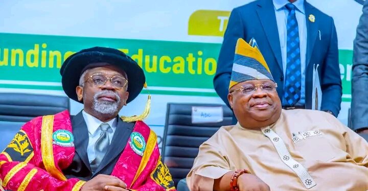 Osun Will Be Nigeria’s Top in Education — Gov. Adeleke Vows at UNIOSUN Lecture