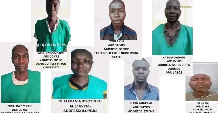 Osun Jailbreak: NCoS Offers N5m Bounty for Information on Fleeing Inmates