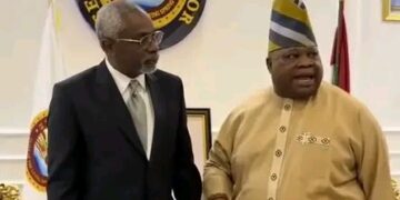 “Adire Originated in Osun, Not Ogun,” Governor Adeleke Insists During Gbajabiamila Visit