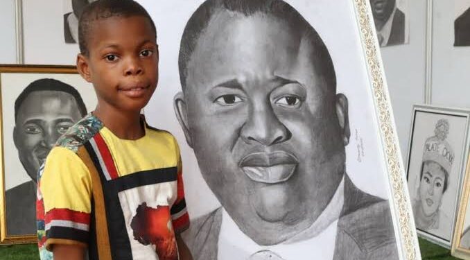 Young Nigerian Art Prodigy, Joshua to Hold Solo Exhibition Ahead of Global Recognition in London