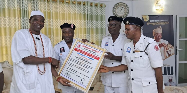 Ogun Red Cross Hails Oba Saliu’s Support, Seeks Stronger Humanitarian Partnership