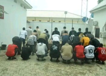 Fraud Bust: 32 Arrested in Bauchi as EFCC Recovers Car, Pistol, Laptops