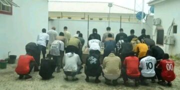 Fraud Bust: 32 Arrested in Bauchi as EFCC Recovers Car, Pistol, Laptops