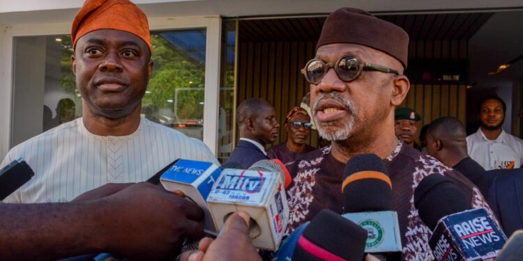 Abiodun Visits Makinde, Canvasses South-West Food Sovereignty