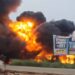 Fire Guts Vehicles as Tanker Bursts into Flames in Ibadan