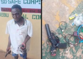 Gun, Drugs, Charm Recovered as So-Safe Arrests Suspect in Ogun 