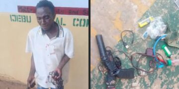 Gun, Drugs, Charm Recovered as So-Safe Arrests Suspect in Ogun 