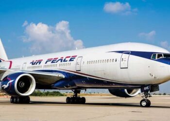 Passengers Unhurt as Air Peace Plane Skids Off Runway
