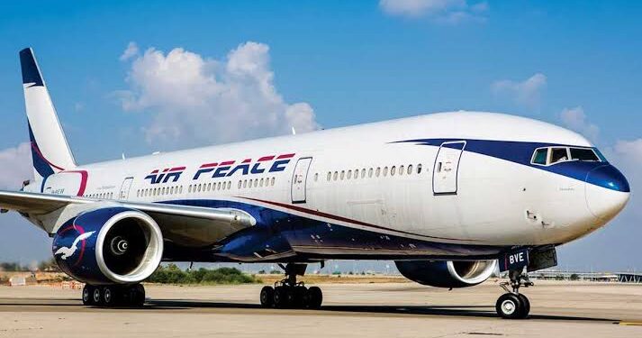 Passengers Unhurt as Air Peace Plane Skids Off Runway