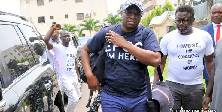N2.2bn Fraud Trial: Fayose Discharged, Acquitted by Federal High Court