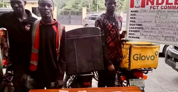 NDLEA Arrests Dispatch Riders Delivering Illicit Drugs Across Abuja
