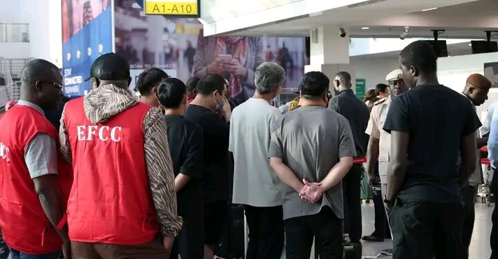 EFCC, Immigration Repatriate 51 Foreign Nationals Jailed for Cybercrime