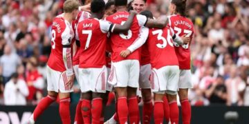 Saka, Odegaard injured as Arsenal thrash Leeds 5-0