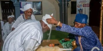 Olowu Crowns Oba Adediran Oluseyi as Towulade of Akinale