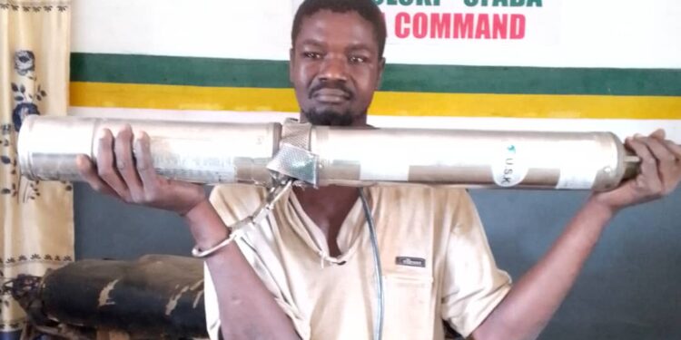 So-Safe Corps Arrests Suspected Thief, Recovers Stolen Pumping Machine in Ogun