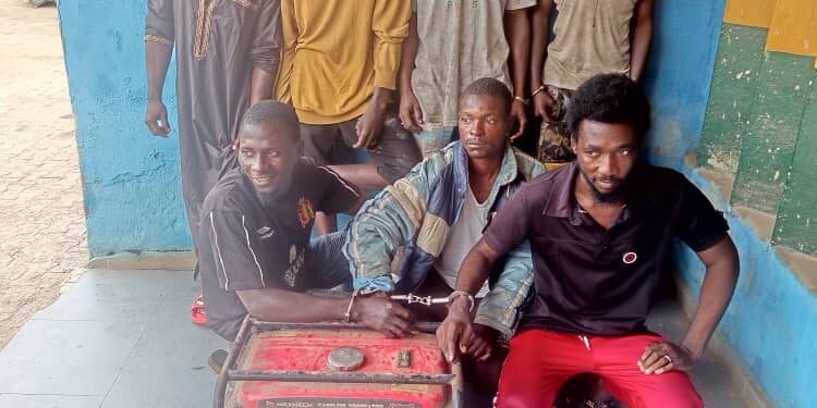 Seven arrested over theft of generator, motorcycles in Ogun