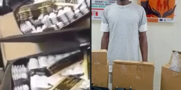 NDLEA Intercepts Cocaine, Tramadol Hidden in Vehicle Mirrors at Lagos Airport