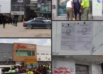 Ajah Malls Sealed as Lagos Govt Enforces Urban, Transport Laws