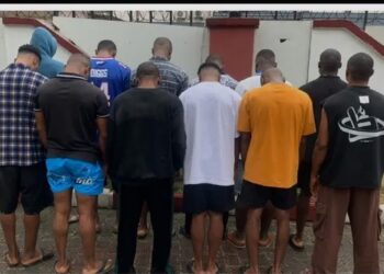 EFCC Arrests 12 Suspected Internet Fraudsters in Uyo