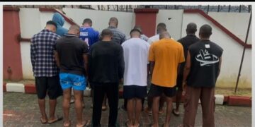 EFCC Arrests 12 Suspected Internet Fraudsters in Uyo