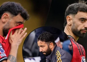 Fernandes skies penalty as Fulham hold Man Utd 1-1 at Craven Cottage