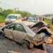 Three Injured as Car Rams Tricycle, Bus on Lagos-Abeokuta Road