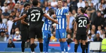 Brighton stun Man City 2-1 as Guardiola suffers back-to-back defeats