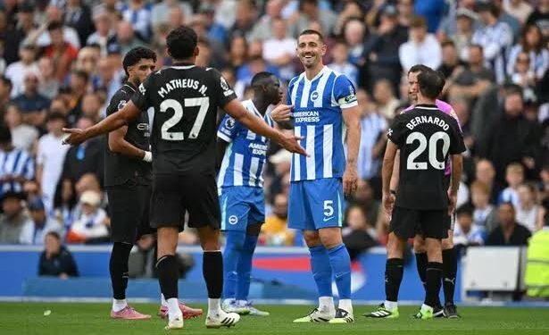 Brighton stun Man City 2-1 as Guardiola suffers back-to-back defeats
