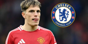 Man Utd winger Garnacho joins Chelsea in £40m transfer