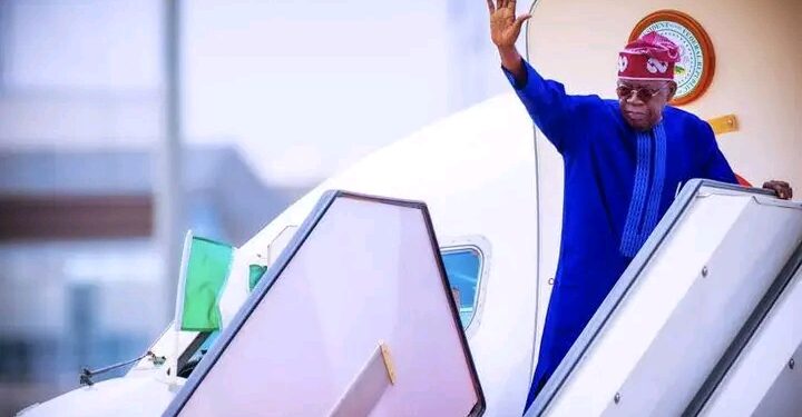 President Tinubu begins 10-day working leave in France, UK