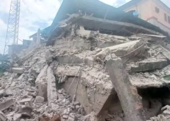 Workers Trapped as Building Crashes Near Anambra Assembly