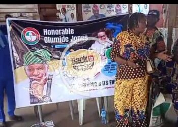 Back to School: Hon. Olumide Jones Distributes Bags, Shoes, Books to Pupils in Ogun