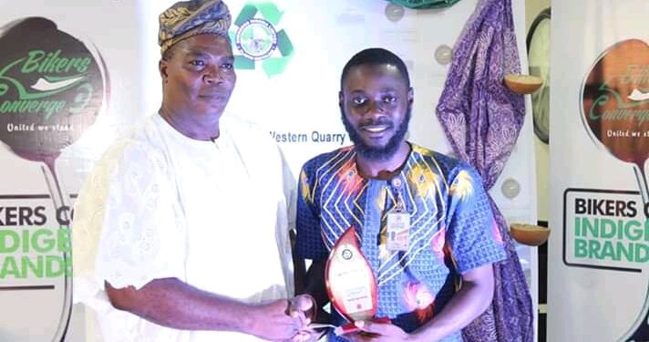 Tropic Reporters Publisher, Adejola Adeyemi Crown, Bags Excellence Award at Bikers Conference in Abeokuta