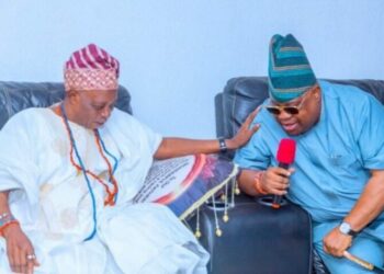 Olubadan-Designate, Rashidi Ladoja Backs Adeleke for Re-election as Osun Governor