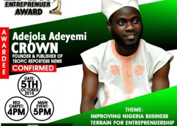 Tropic Reporters Publisher, Onitetiku of Owode, Others Nominated for 2018 BAM Entrepreneurship Award