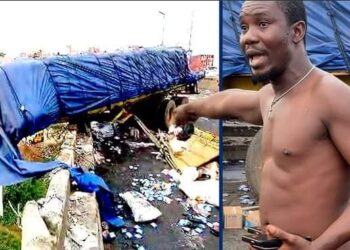 Eight Injured, Road Blocked as Container-Laden Trucks Crash on Lagos-Ibadan Expressway