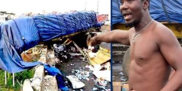 Eight Injured, Road Blocked as Container-Laden Trucks Crash on Lagos-Ibadan Expressway