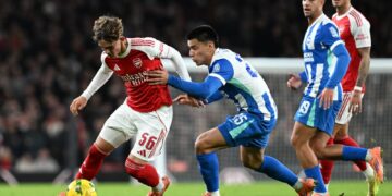 Arsenal’s Young Guns Dazzle, Sink Brighton 2-0 to Reach Carabao Cup Quarter-Finals