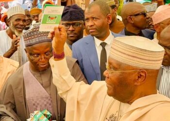 Atiku Returns to Party Politics as He Picks ADC Card in Adamawa